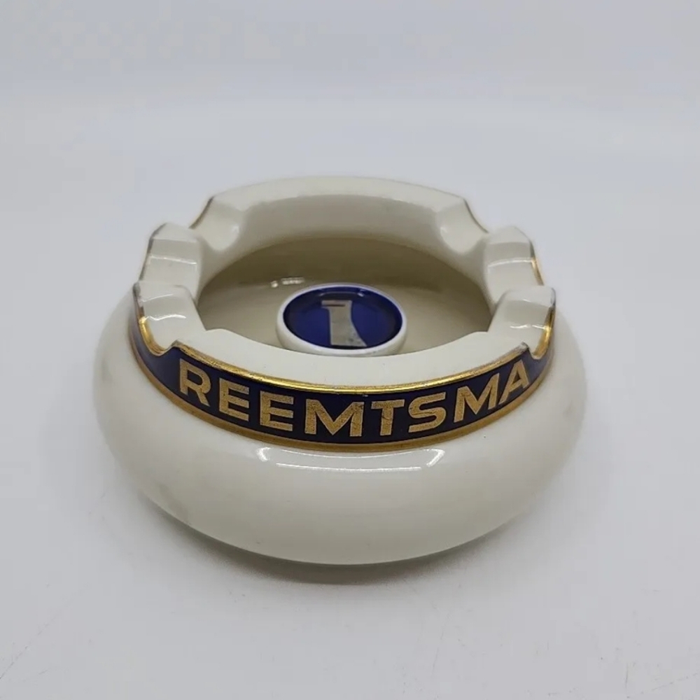 Antique Selb-Plossberg Germany Promotional Ashtray Reemtsma Rosenthal 1928